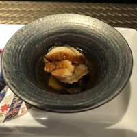 鉄板焼 石狩 - 鰻と京都鴨茄子の含め煮