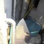 コロムビア - 市営無料駐車場までの細い道