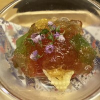 天ぷら 荒川 - トマトジュレ