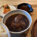 炭火焼肉 肉の匠 ひうち - タンシチュー