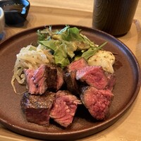 炭火焼肉 肉の匠 ひうち - 和牛赤身ステーキ