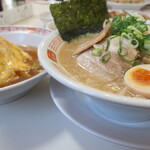 餃子の王将 - 餃子の王将ラーメン＆天津飯（京風ダレ）