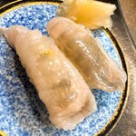 清寿司 - えんがわ握り