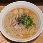 NIBOSHI MANIA - 冷やし紅ズワイ蟹煮干ソバ