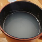 まん作 - 白濁そば湯も旨し