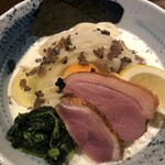 鴨出汁中華蕎麦 麺屋yoshiki - 細塩つけTKM