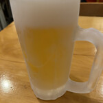 たかい - ジョッキが凍り付いてる！