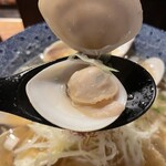 和風楽麺 四代目 ひのでや - はまぐりの旨みが半端ないっ