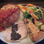 ジュイップ - 今日も盛りだくさんのプレート