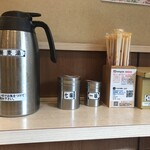 そばの神田 東一屋 - コンディメンツ。