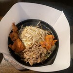 牛焼ジョニー - 牛焼きカラアゲセット（並）