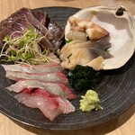 お好み焼き 遊人里 - お刺身盛り合わせ（2人前）