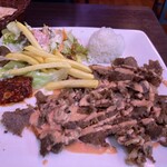 サライケバブ - 料理写真:ビーフケバブランチ