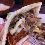 サライケバブ - ビーフケバブランチ