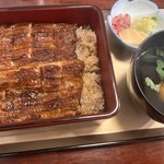 鰻専門店 愛川 - 関西風　肝吸い付き