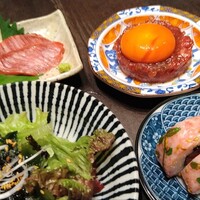 焼肉 きたん 法善寺 - ユッケ!久々に生肉頂きました! 焼肉 きたん 法善寺 - ユッケ!久々に生肉頂きました!