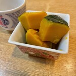 日本酒 うさぎ - かぼちゃ甘煮