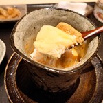 くろ﨑 - 北海道噴火湾の毛蟹の茶碗蒸し