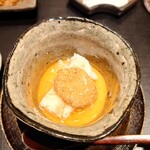 くろ﨑 - 北海道噴火湾の毛蟹の茶碗蒸し