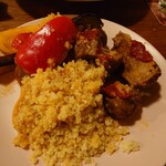 ビストロ ラグリ - パプリカ増量です アリスタソースもお代わりです