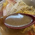 麺屋大河 - スープ