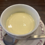 鉄板焼きINAGAKI亭 - とうもろこしのスープ
