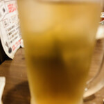 ジンギスカン佐藤 - コーン茶割り香ばしい旨ー♪