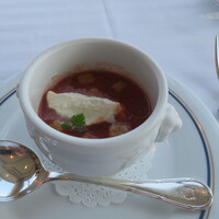 パノラミックレストラン ル・ノルマンディ - ガスパッチョスープ