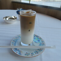 パノラミックレストラン ル・ノルマンディ - アイスカフェオレ（2：1でミルク多く）