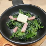 ガスト - ほうれん草ベーコン　320円