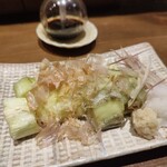 手打ちそば やっ古 - 秋茄子焼き