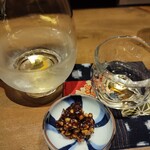 手打ちそば やっ古 - 蕎麦味噌と日本酒