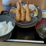 ささき - 海老フライ定食¥1300