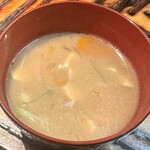 くじらのお宿 一乃谷 - 鯨汁