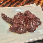 くじらのお宿 一乃谷 - 鯨肉ユッケ