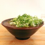 まるかつ - カレーそば ¥450＊ねぎ ¥80