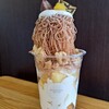 パティスリー・フカヤ - 【2024.09】FUKAパフェ・生絞りモンブラン(税抜850円)