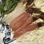 蟹たくみ - 鍋（箸あげ写真忘れた…）。
