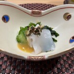 梅田 鮨 個室 みや川 - ヤリイカ