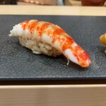梅田 鮨 個室 みや川 - クルマエビ