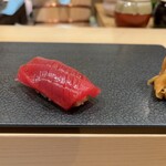 梅田 鮨 個室 みや川 - マグロの赤身