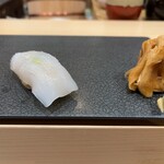 梅田 鮨 個室 みや川 - ケンサキイカ