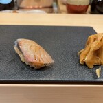 梅田 鮨 個室 みや川 - 宇和島の縞鯵