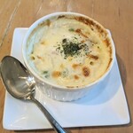 青いそら - ミニグラタン、量が丁度良い。