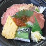 sanwa - 本まぐろ入 旬の海鮮丼