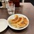 西海 - 料理写真:半餃子。コレは絶対つけるべし！