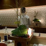 銀座 しのはら - お月見の設え