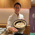 銀座 しのはら - 松茸ご飯