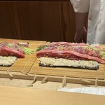 銀座 しのはら - いつ見ても感動の巻きの技術