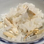 銀座 しのはら - 松茸ご飯